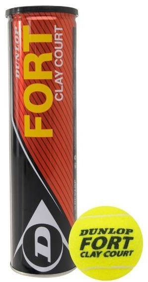 Dunlop Fort Clay Court 4 balles