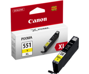 EC-C-551XLY Cartouche d'encre jaune Premium compatible Canon 6446B001