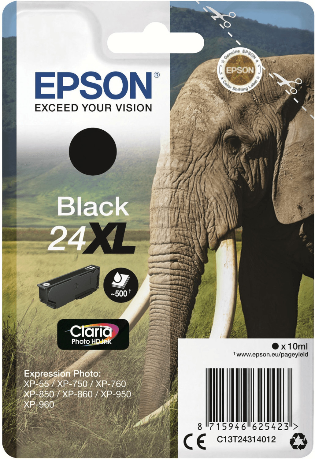 Photos - Ink & Toner Cartridge Epson 24XL black 