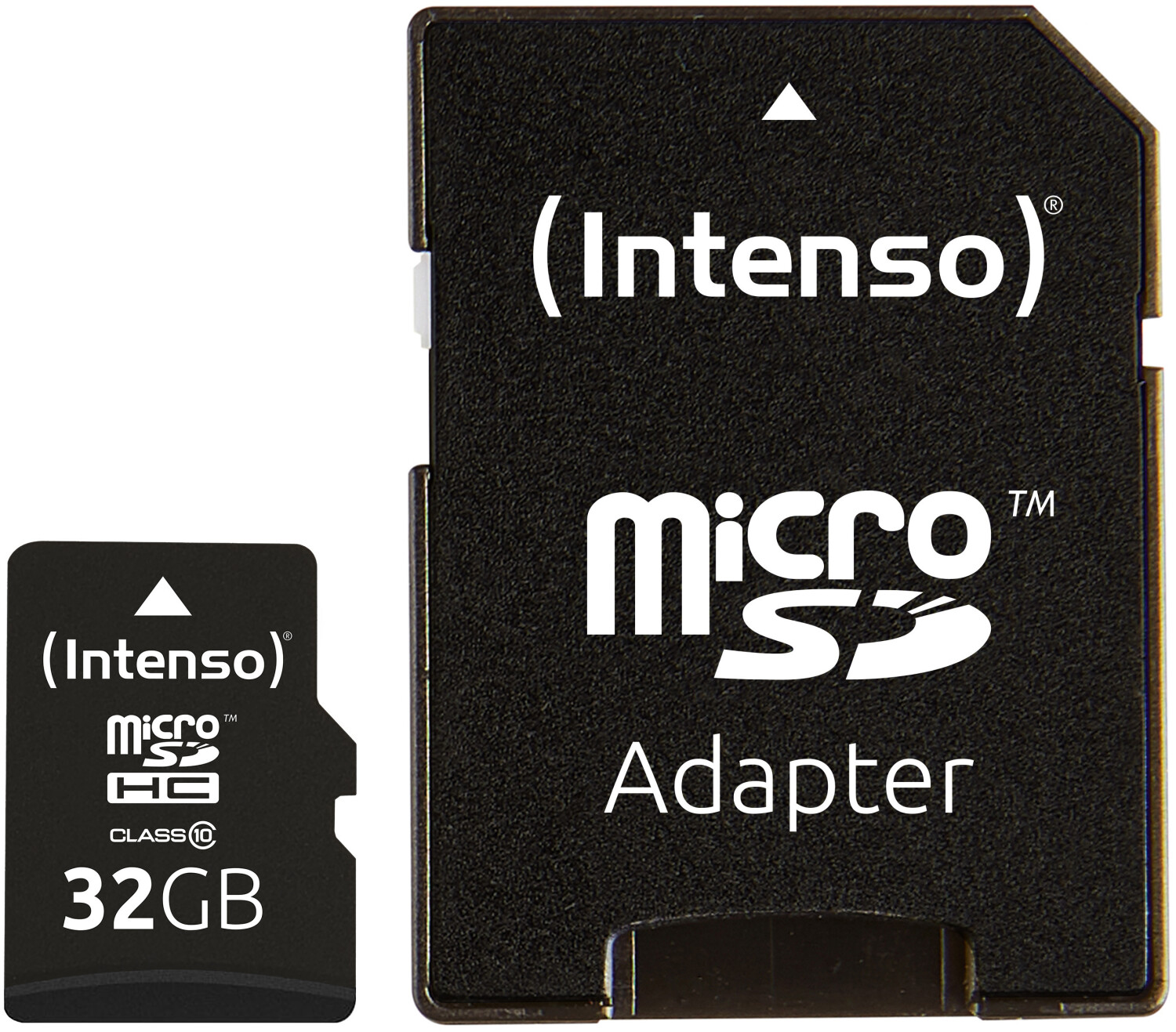 Carte mémoire flash micro SD 32 Go avec adaptateur, Class 10, SDHC