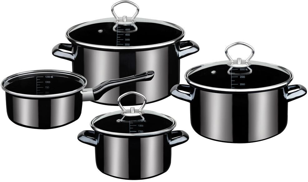 GSW Set de 4 casseroles Profiblackstar