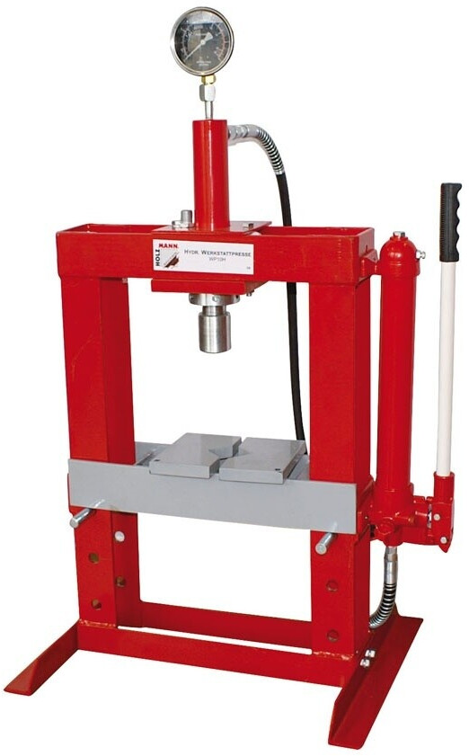 Holzmann Presse hydraulique d'atelier 10 tonnes (WP 10H)