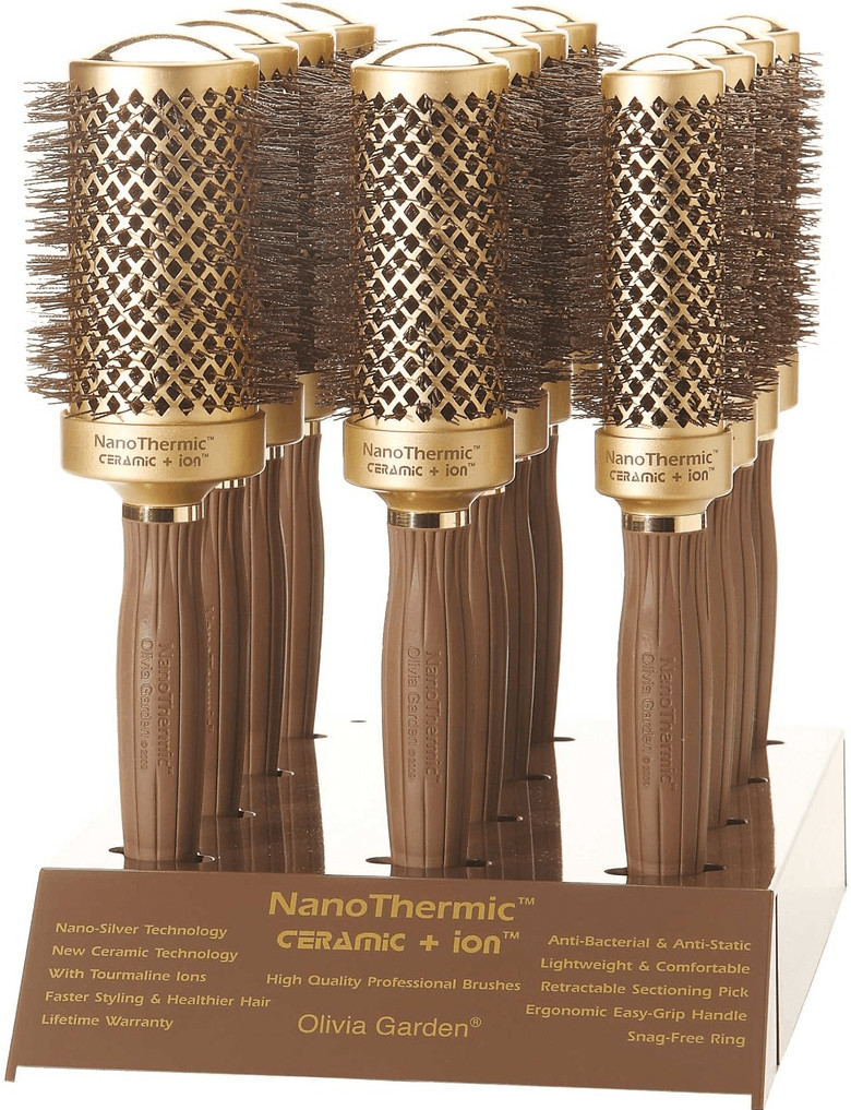 Olivia Garden Lot 12 brosses nano-thermiques (NT-D12)