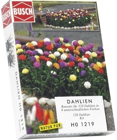 Busch Model 120 Dahlias (1219)