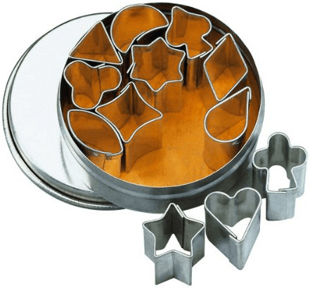 Birkmann Set de 12 emporte-pièces garniture