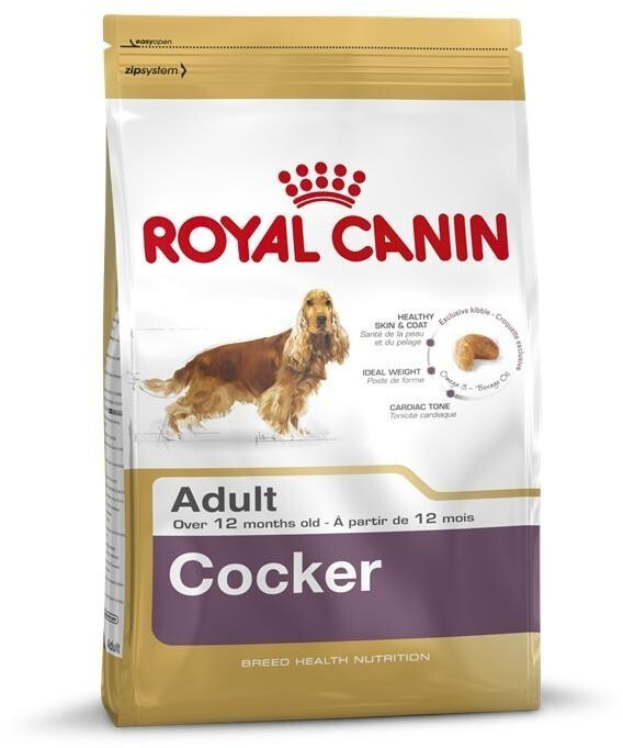 Photos - Dog Food Royal Canin Breed Cocker Adult Dry  12kg 