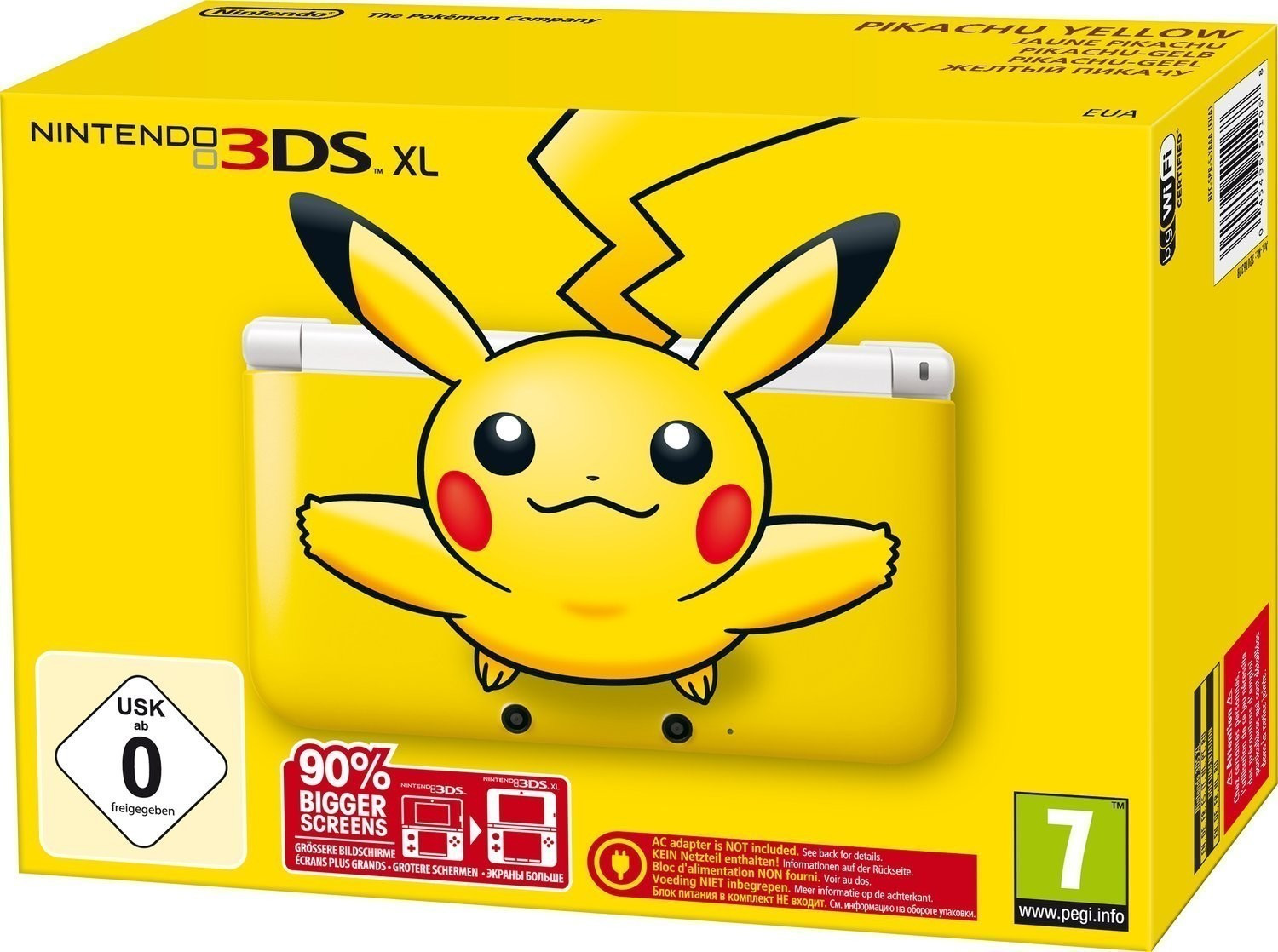 Nintendo 3DS XL Pikachu Édition limitée