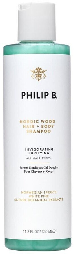 Philip B. Nordic Wood Shampooing corps & cheveux (350 ml)