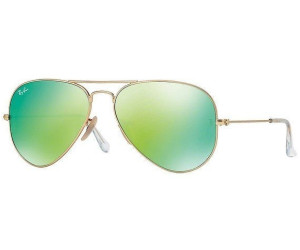 Marque  Ray-BanRay-Ban Aviator Large RB3025 112/19 58 Gold Green Mirrored 