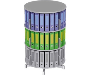 Moll Multifile Drehregal - Drehbare Ordnersäule Made In Germany