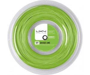 Luxilon Tennis String savage Lime 127 200m