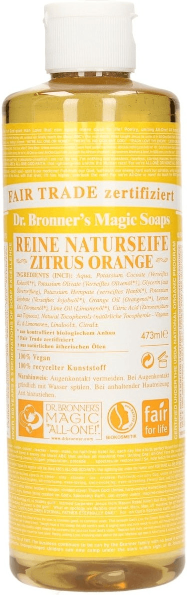 Dr. Bronner's Savon de Marseille bio aux agrumes (473ml)