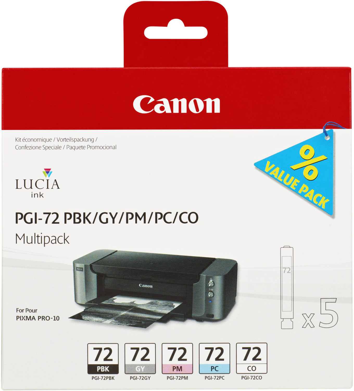 Canon PGI-72PBK/GY/PM/PC/CO
