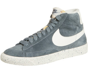 nike grey suede blazers