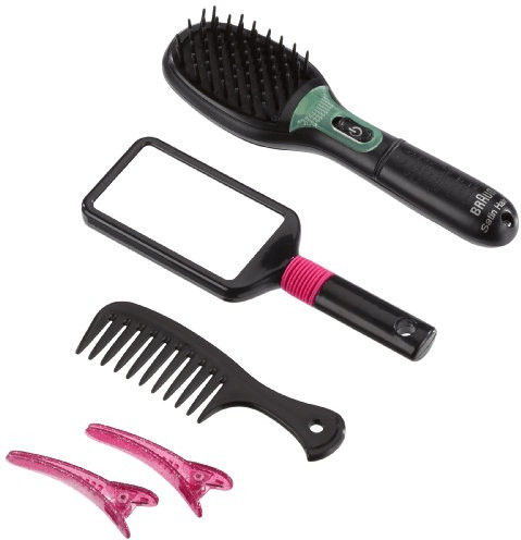 Klein Brosse à cheveux et miroir - Braun : Satin Hair