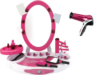 Klein Studio de beauté avec sèche-cheveux marron