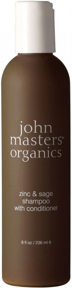 John Masters Organics Zinc & Sauge shampooing et après-shampooing 2 en 1 (236 ml)