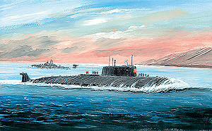 Zvezda Sous-marin nucléaire Kursk (9007)