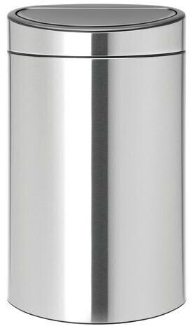 Brabantia Touch bin 40 L acier mat