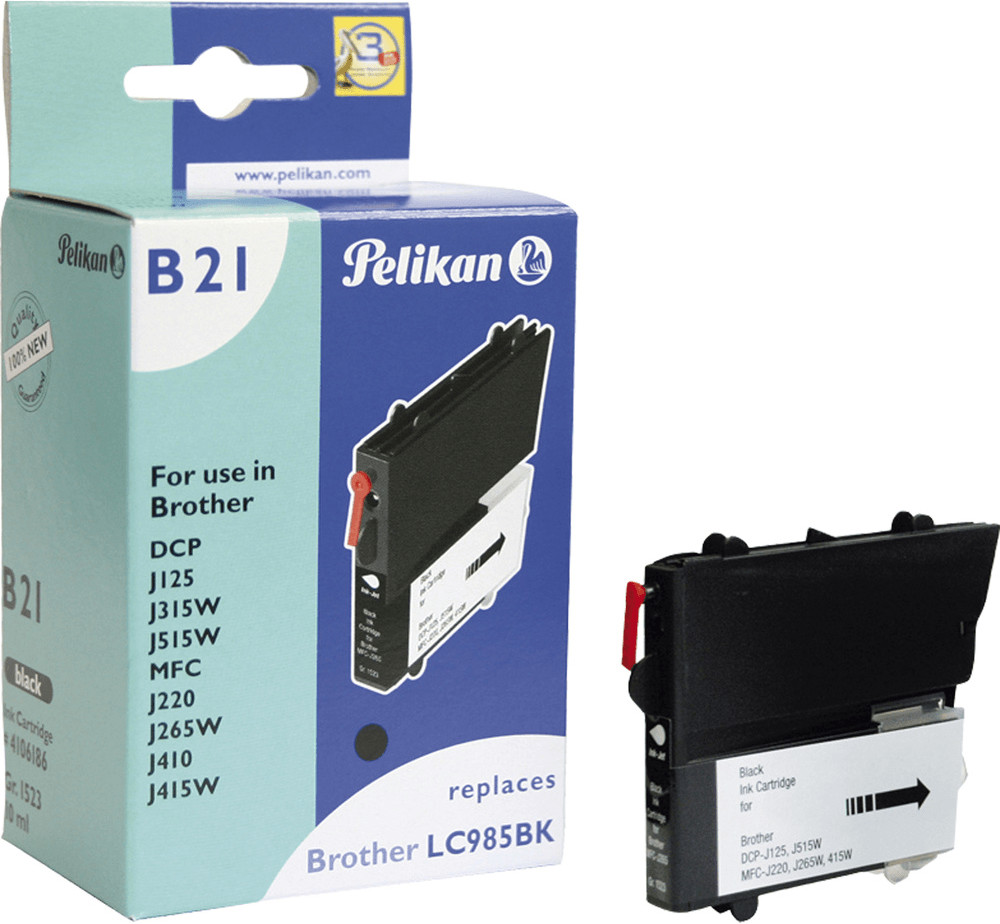 Pelikan B21 pour Brother LC-985BK noir (4106186)