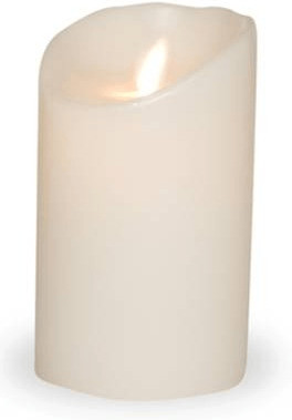 Sompex Bougie LED blanc (8 x 12,5 cm)