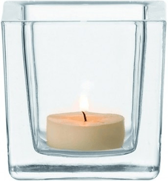Leonardo Cube transparent (8 cm)