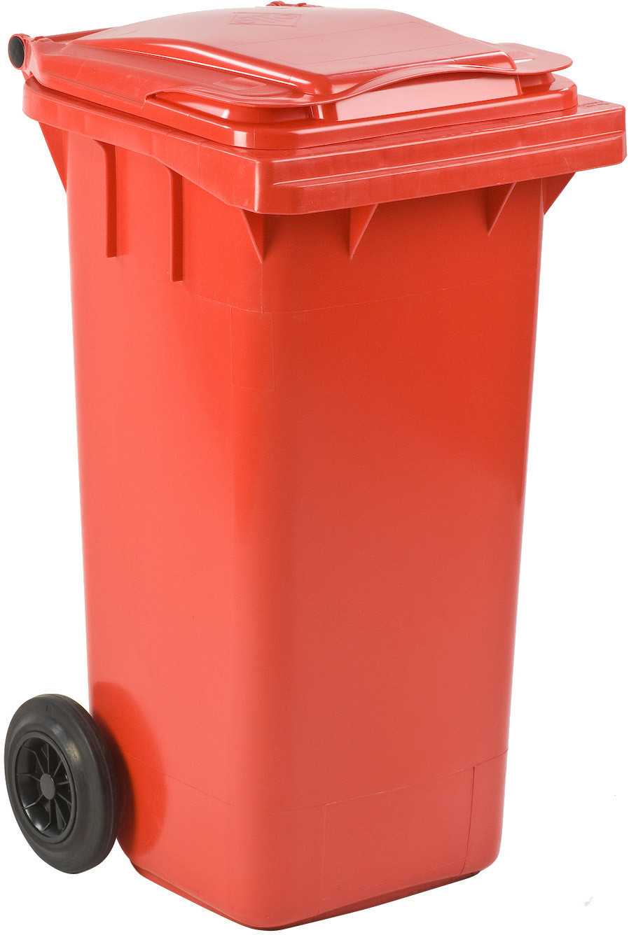 Kruse Automotive Conteneur à déchets 120 L rouge