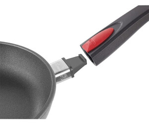 Padella Singola Woll Nowo-Titanium 32 Cm Con Manico Rimovibile - Antiaderente, Adatta Al Forno 260°C, Fabbricata In Germania