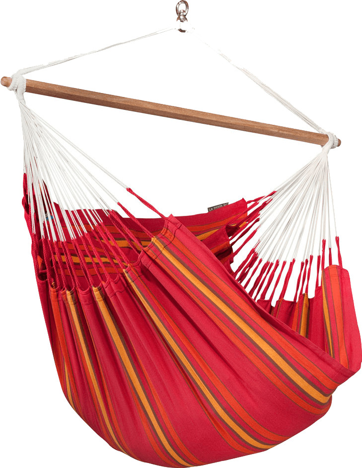La Siesta Chaise-hamac Lounger Currambera cherry