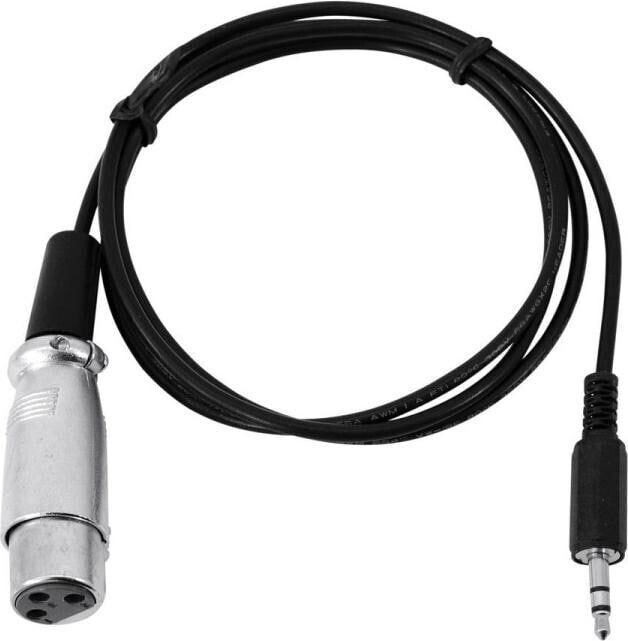 Eurolite Câble adaptateur, Jack 3,5mm mâle / 1x XLR femelle (1m)
