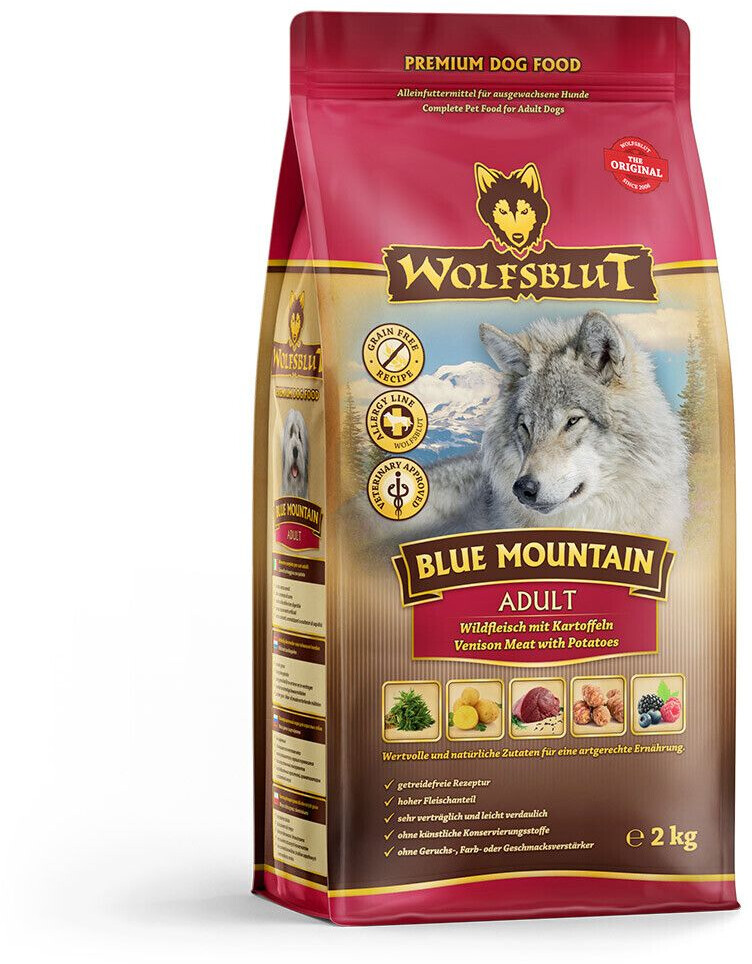 Wolfsblut Croquettes pour chien 2kg Wolfsblut Croquettes pour chien 2kg