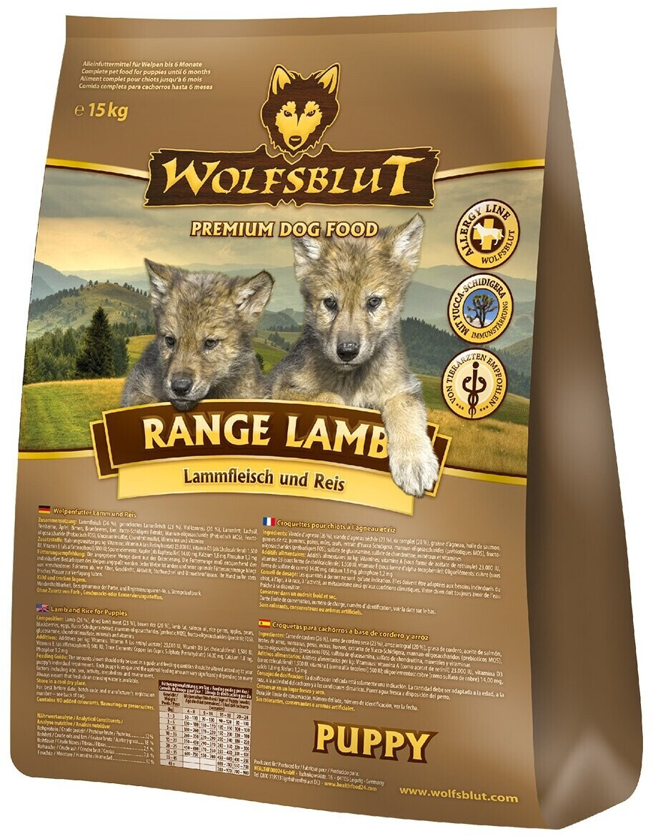 Wolfsblut Range Lamb Puppy (2 kg)