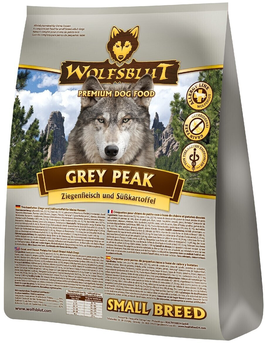 Wolfsblut Grey Peak Small Breed (2 kg)