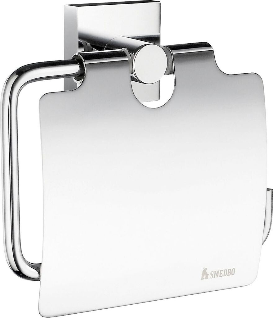 Smedbo House Toilet Paper Holder with Lid
