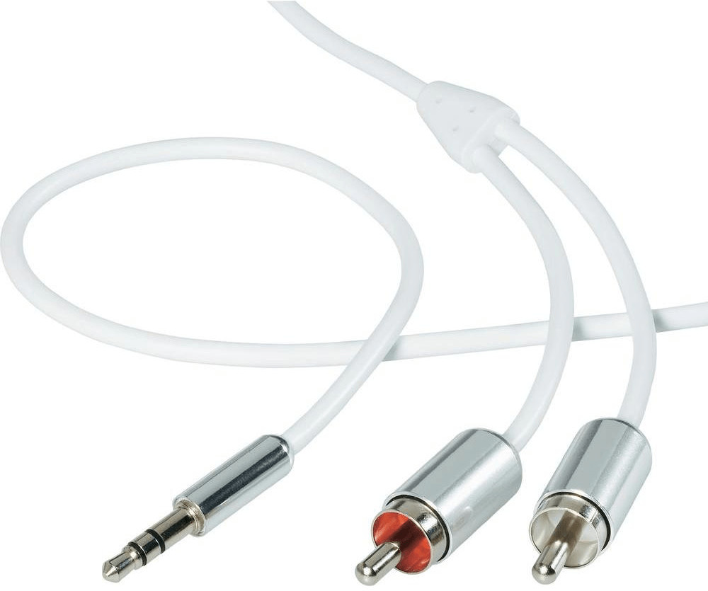 Speaka Câble Professional SuperSoft, Jack 3,5mm mâle / 2 x RCA 3,5mm mâle (10m)
