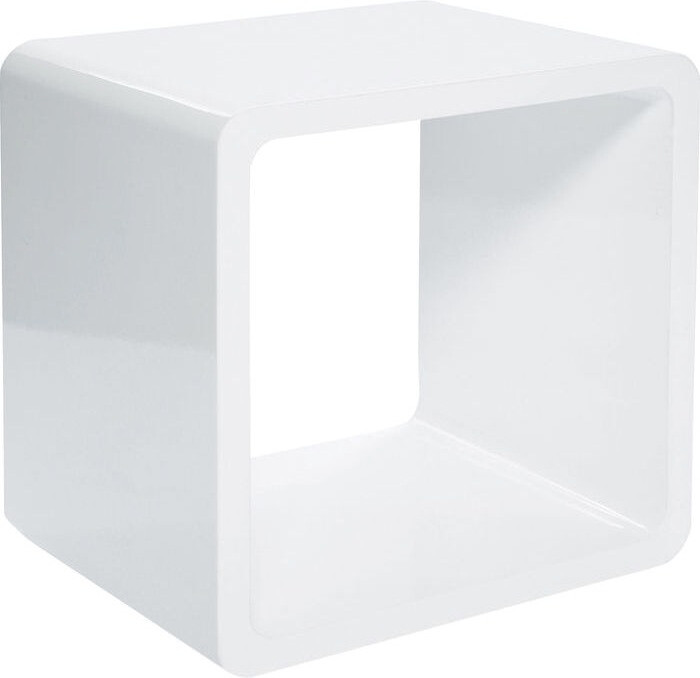 KARE Lounge Cube MDF Blanc