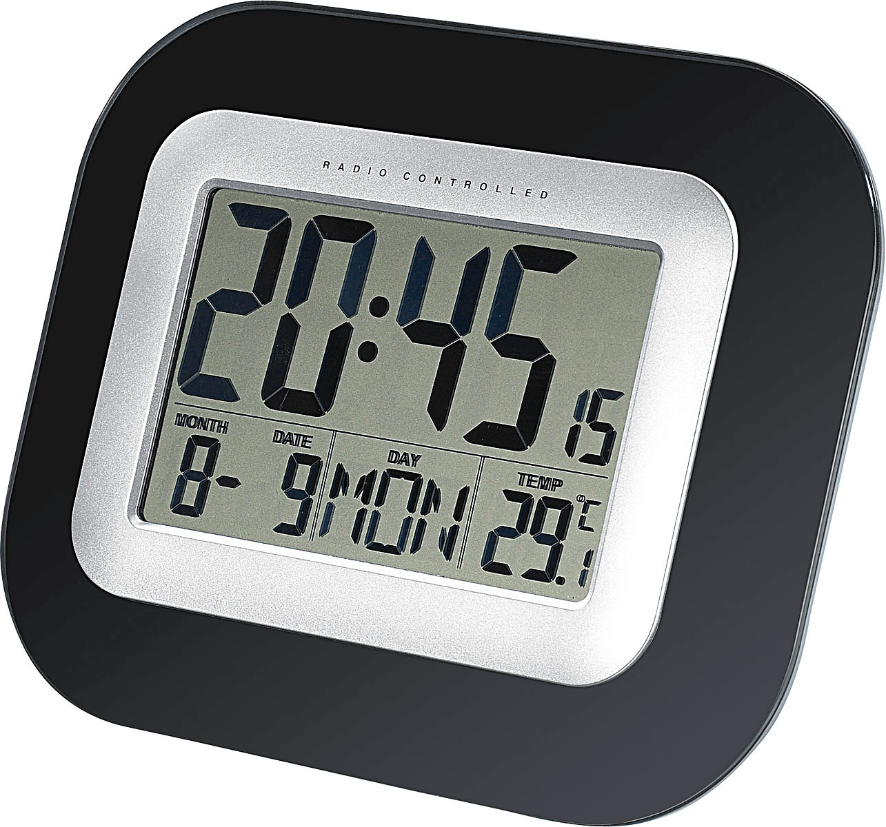 Auvisio Wall & Table Radio Clock: Alarm Function and Temperature Display