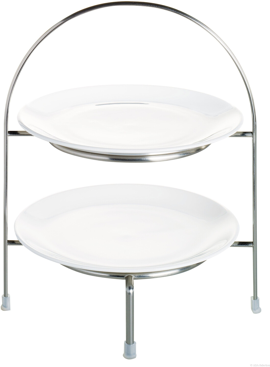 ASA Etagere two-tier (without plate) silver