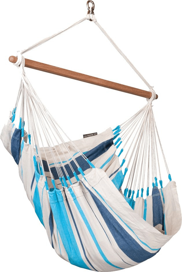 La Siesta Chaise-hamac Basic Caribeña aqua blue