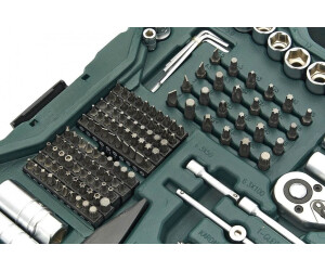 Boite A Outils Brueder Mannesmann Werkzeuge M29088 Set Chiavi A Tubo E Attrezzi, 303 Pz. & M19652 Set Chiavi Combinate Visseuse Devisseuse Sans Fil