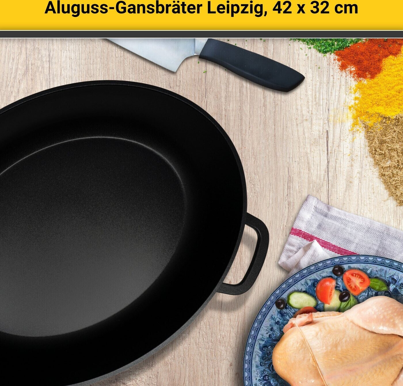 Krüger Leipzig Gänsebräter 42 cm ab bei 59,16 Preisvergleich | €