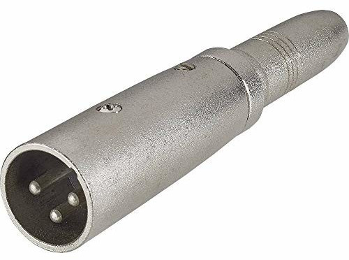 Paccs Adaptateur XLR mâle / Jack 6,3mm femelle stéréo