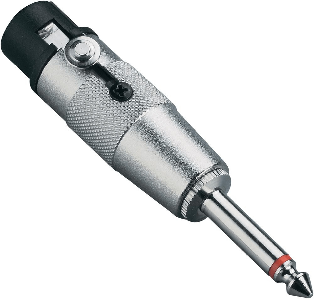 Paccs Adaptateur XLR femelle / Jack 6,3mm mâle mono