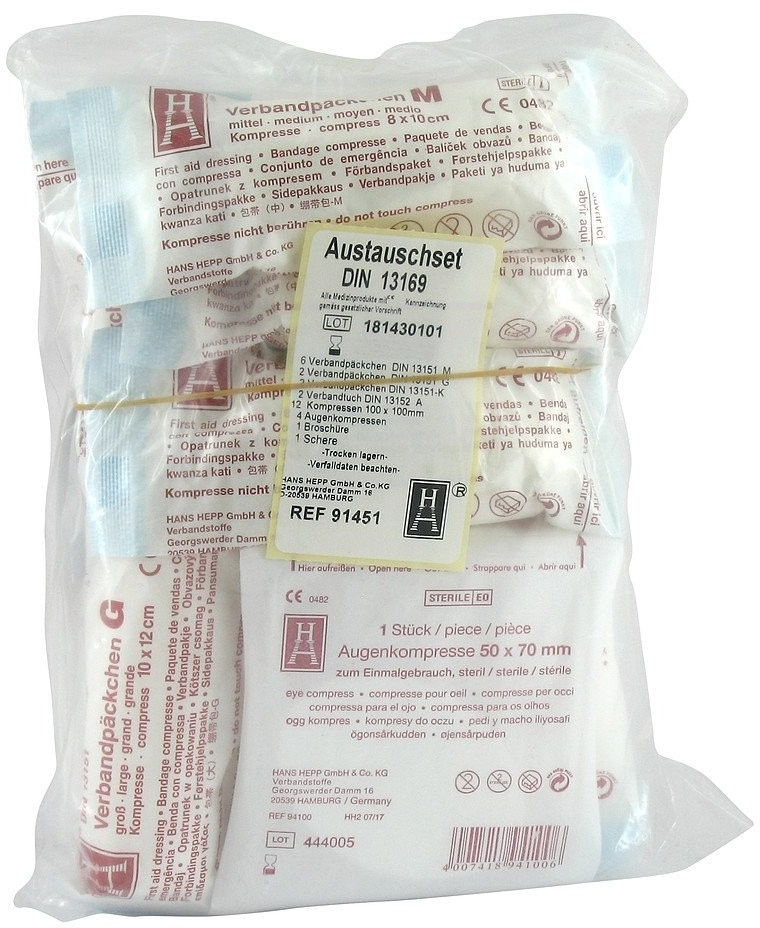 Dr. Junghans Medical Verbandkasten Nachfüllset für sterile Produkte 13169-E  ab 14,30 €