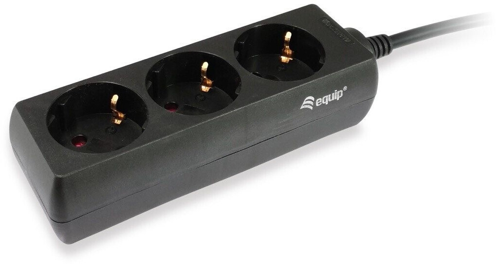 Equip Steckdosenleiste 3-fach für USV ab € 6,95 ...