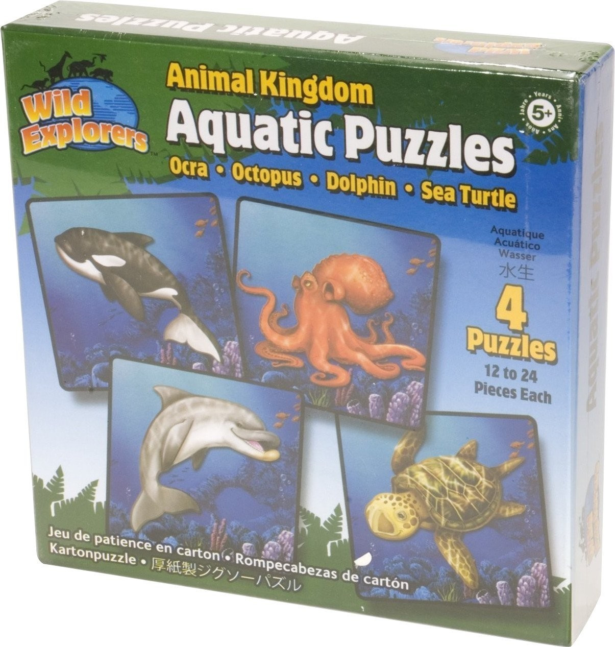 Wild Republic Aquatic Floor Puzzle (24 pieces)