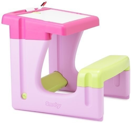 Smoby Bureau Le petit écolier rose