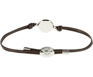 FOSSIL Armband JA5709797 Damen Schmuck braunes Lederband Edelstahl-Schlüssel 