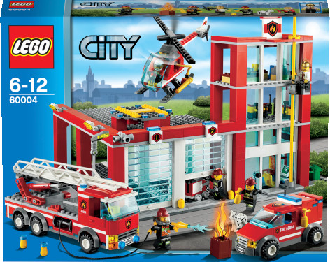 Estacion 2025 bomberos lego