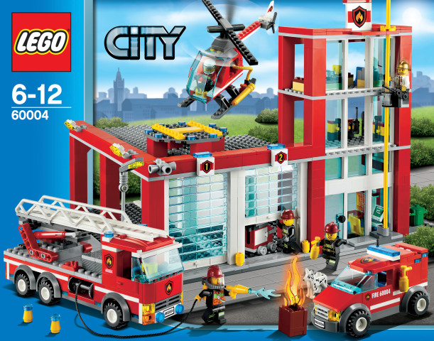Estacion de outlet bomberos lego city
